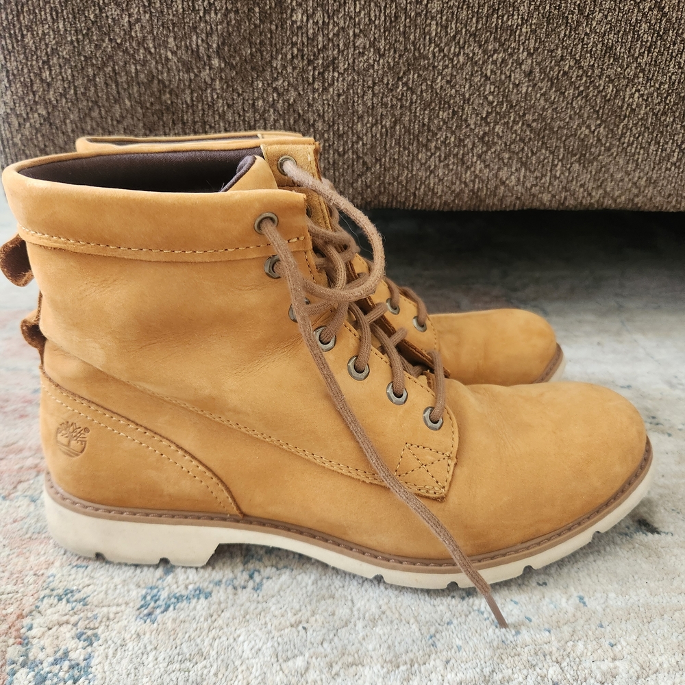 Timberland Wheat Nubuck Boots